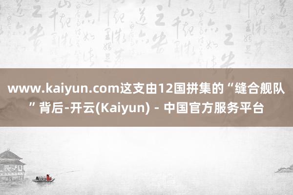 www.kaiyun.com这支由12国拼集的“缝合舰队”背后-开云(Kaiyun) - 中国官方服务平台